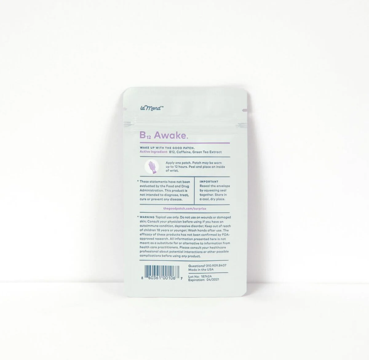 The Good Patch B12 Awake Patch