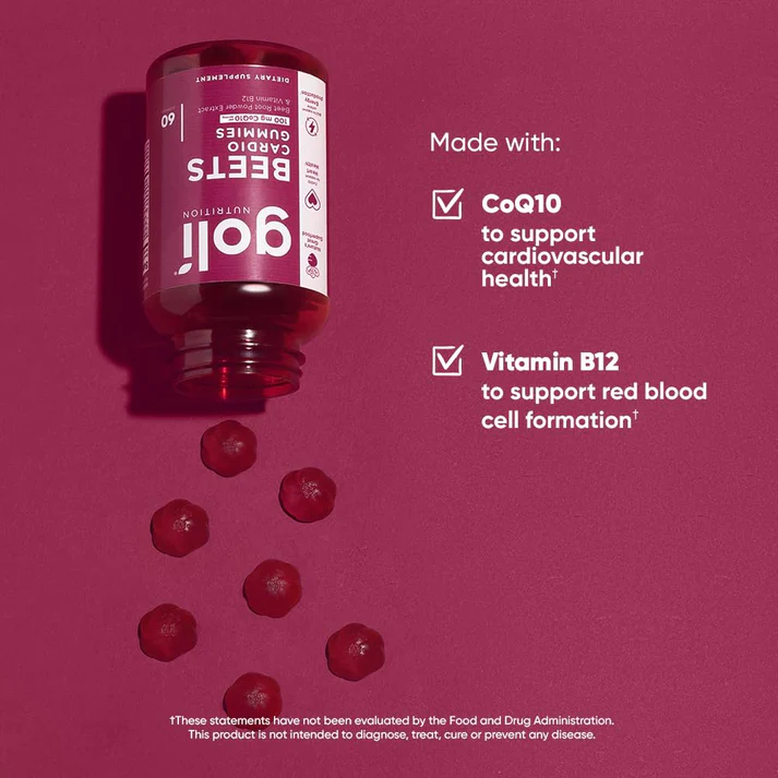 Goli Beets Cardio Gummies