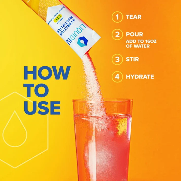 Liquid I.V. Hydration Multiplier + Immune Support – Fast-Acting Hydration & Immune Boost