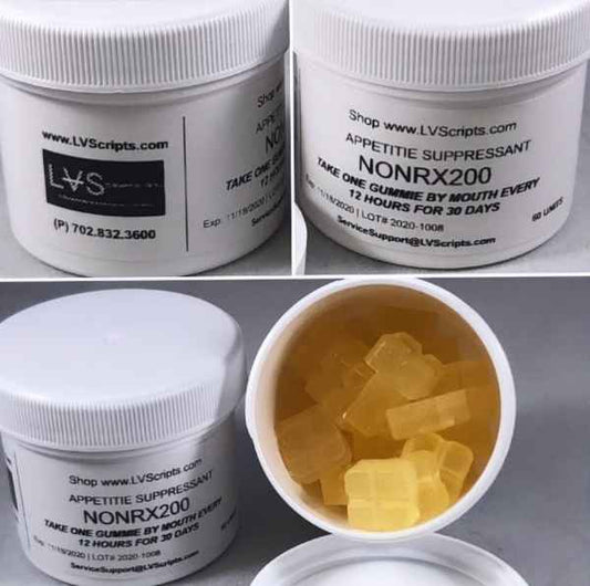 NONRX200 gummies @ www.LVScripts.com