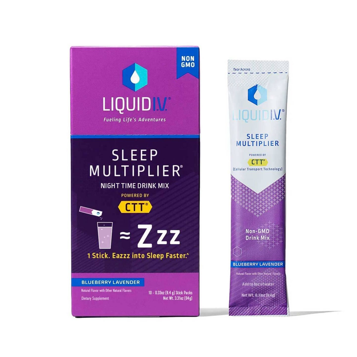 Liquid I.V. Sleep Multiplier – Hydration & Restful Sleep Support
