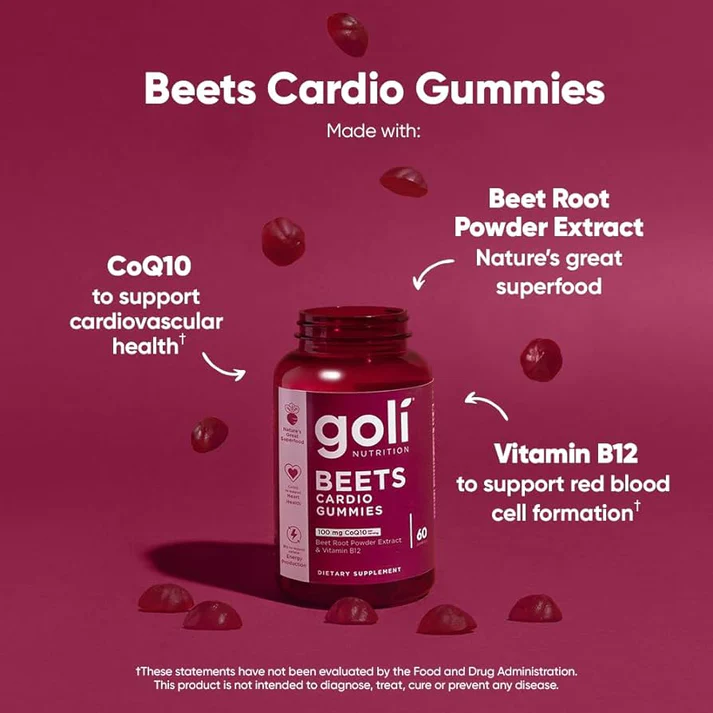 Goli Beets Cardio Gummies