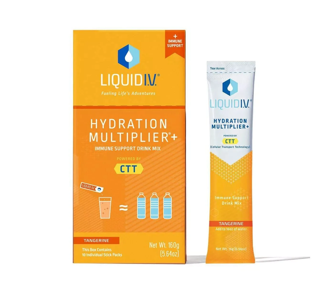 Liquid I.V. Hydration Multiplier + Immune Support – Fast-Acting Hydration & Immune Boost