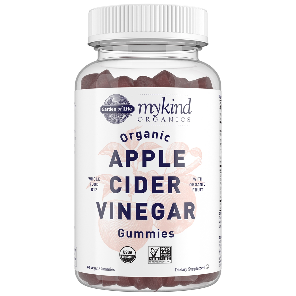 myKind Organics Apple Cider Vinegar – Raw, Organic & Unfiltered for Optimal Wellness