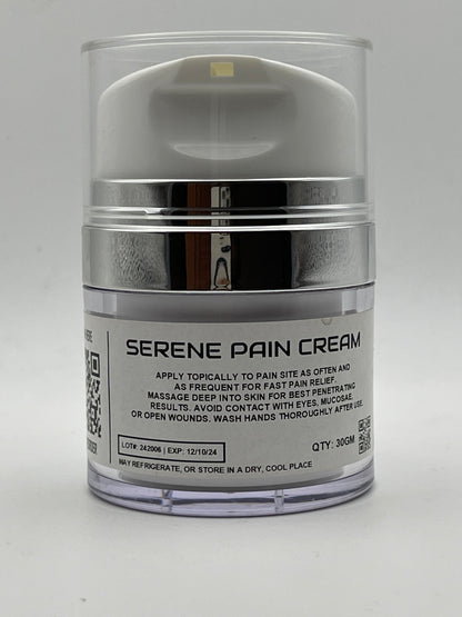 30gm pump serene pain cream